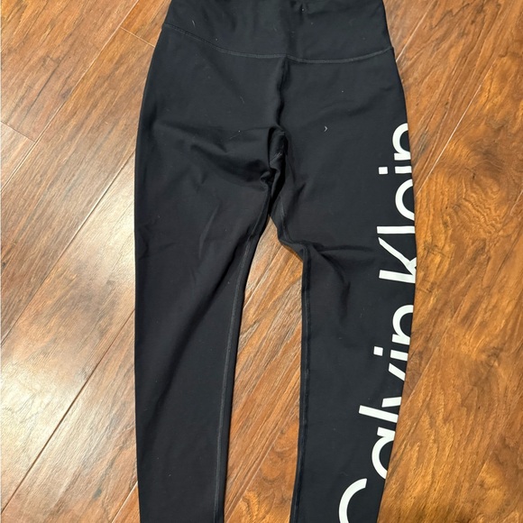Calvin Klein Pants - Calvin Klein Black Logo Leggings
